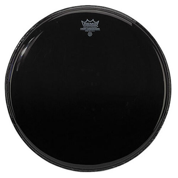 REMO ES-1020-00 Pelle per batteria Ebony Ambassador 20" nera
