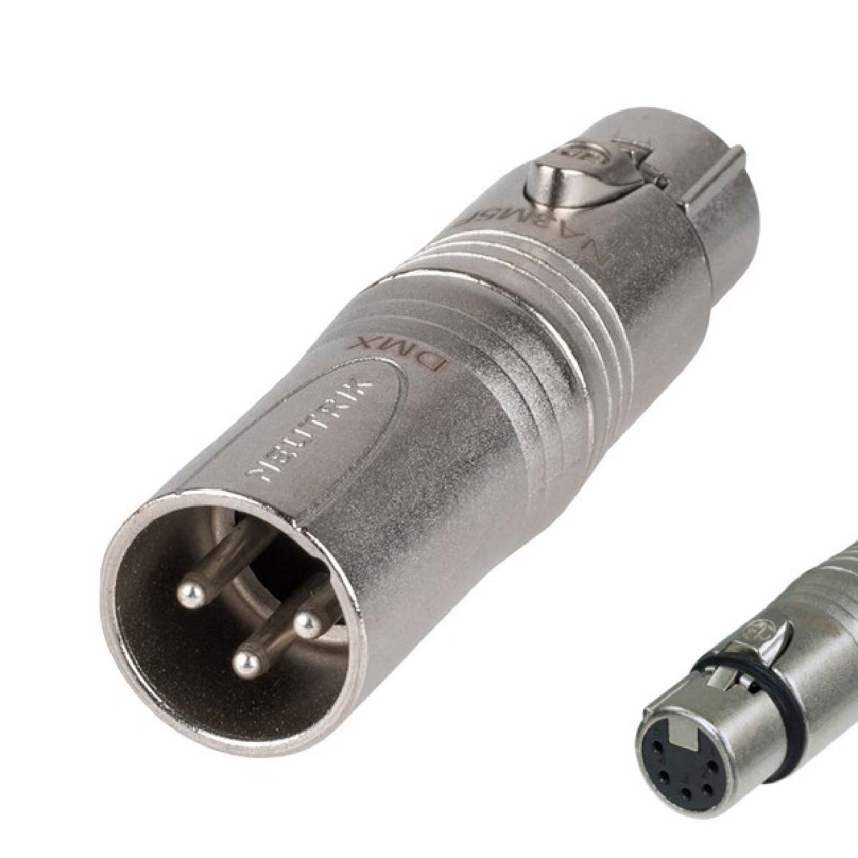 NEUTRIK NA3M5F Adattatore XLR 3 poli maschio - XLR 5 poli femmina