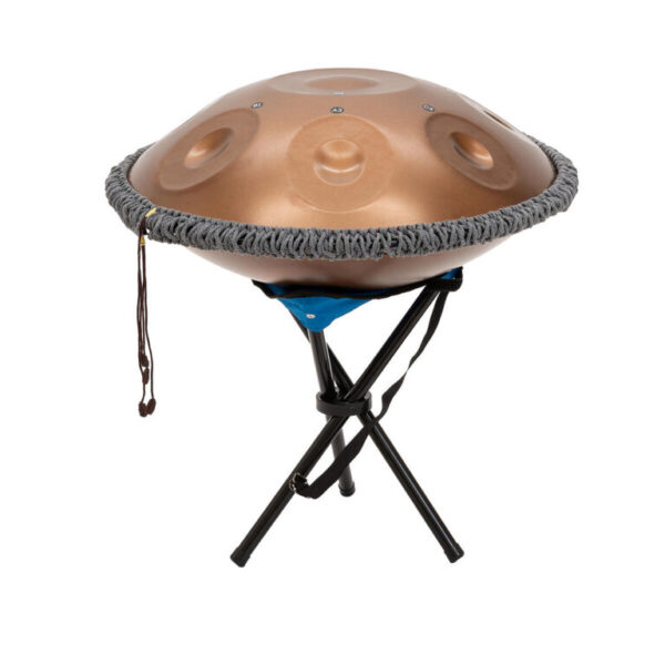 DIMAVERY HP-9D Handpan 9 note con brosa e cavalletto